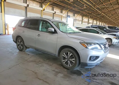 2017 Nissan Pathfinder Sv z USA, uszkodzony, nr VIN 5N1DR2MN8HC615040